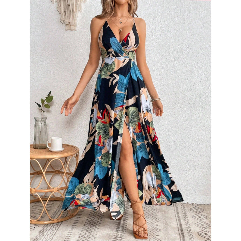 Tropical Muse Split Dress