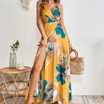 Tropical Muse Split Dress